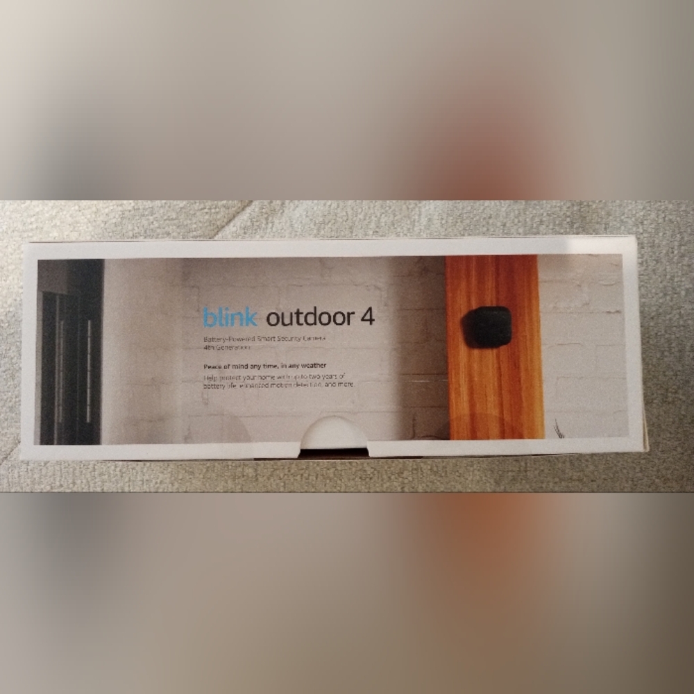 NIB,Simulated,Blink Outdoor 4, Security Camera, Generation 4